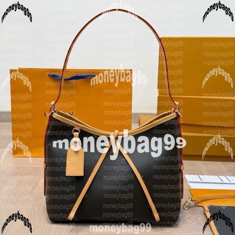 Shoulder Bags Designer Womens Carry All BB 2 In 1 Hobo Coated Canvas Leather Vintage with Coin Purse Wallet Fashion Handbags Brown Colorful Cross body Travel bag PM MM