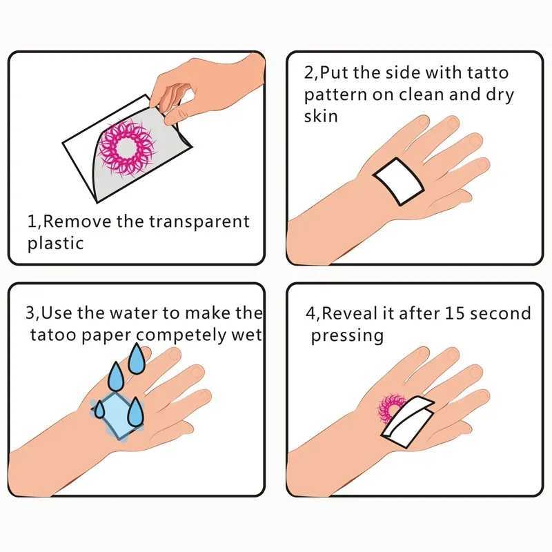 Anime DDLC Temporary Tattoo Cartoon Cute Girl Body Art Waterproof Fake Tattoo StickersXJ25414