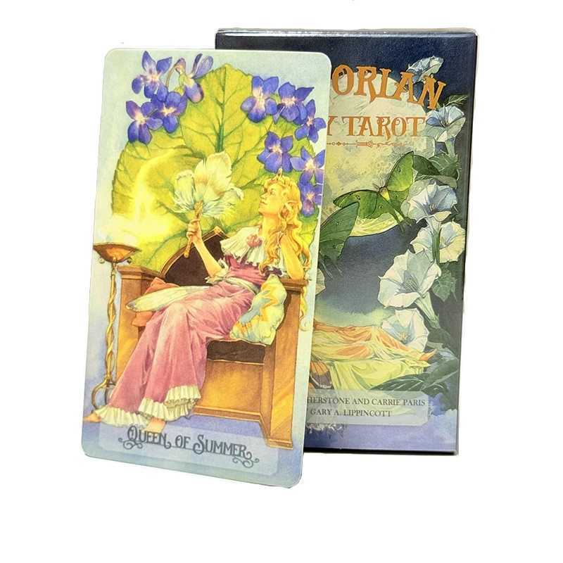 Victorian Faery Tarot Cards A 78 Deck Victorian Fairy Society Board Games Fate Fortune Telling Oracle Cards C251114