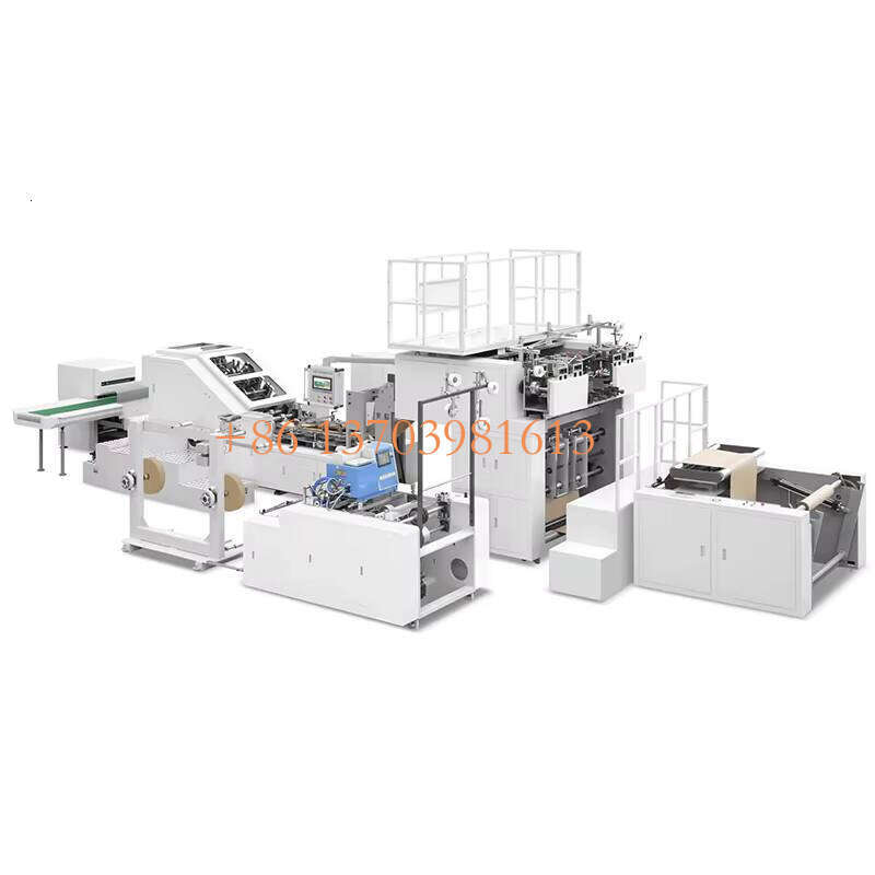 Fully Automatic Machine for Making Kraft Craft Square Bottom Carry Paper Bags