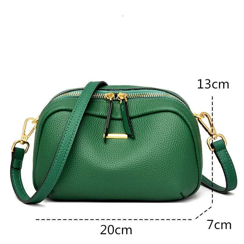Brand Genuine Handbag Fashion Women Shoulder Crossbody Bag Designer Cow Leather Ladies Tote Female Messenger Sac