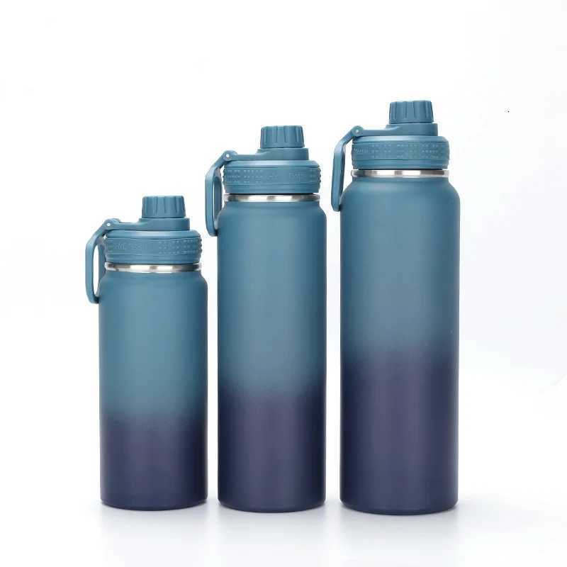 Custom Name 600/800/1000ml Insulated Double Layer Stainless Steel Thermal Water Bottle Personzed Gift C251114