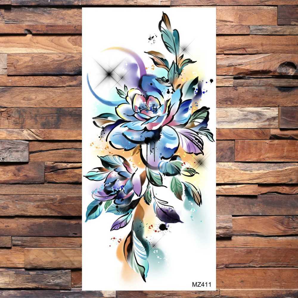 3D Scorpion King Temporary Tattoo Fake Stickers Body Art Arm Badge Waterproof Tattoo Female Boy Wolf Style Tattoo PaperXJ25414