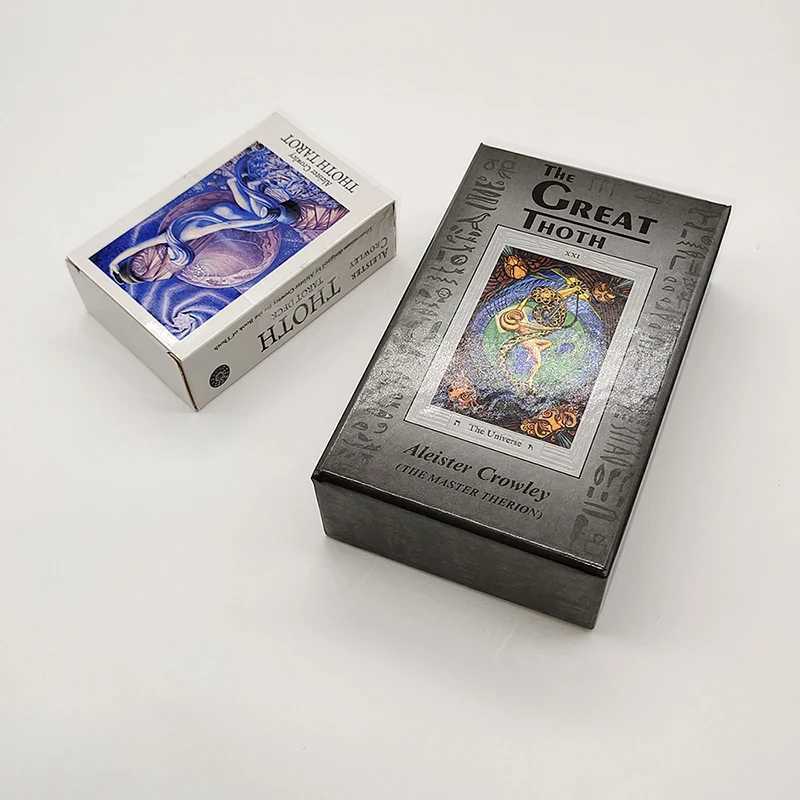 Aleister Crowley Luxe 80 Predictive Cards The Great THOTH Divination Tarot Cards C251114