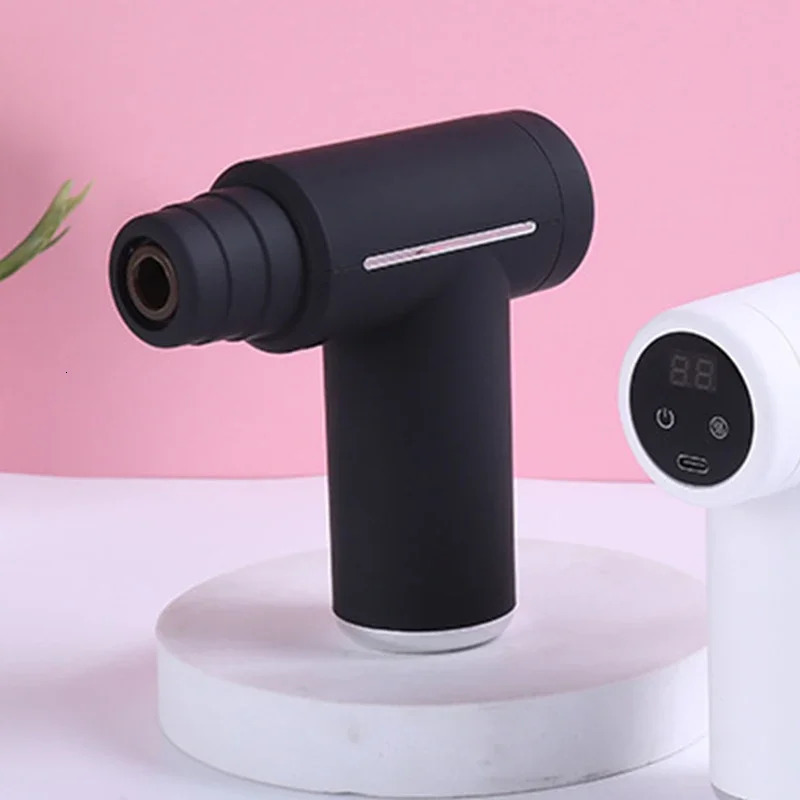 Professional Level Muscle Massage Gun Relaxation Intelligent Exercise Fitness Massager Cold And Compress Fascia Gun 6 Heads 250414