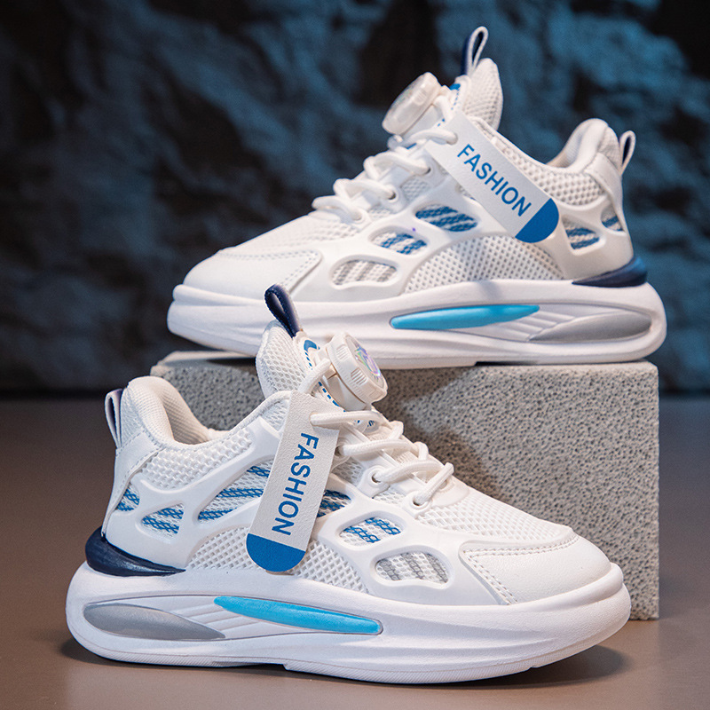 Children Boys Girls Sport Fashion Casual Kids Sneakers Kidszworld Youth Outdoor Mesh Tennis Toddler Running Shoes Size 26 - 37 K0345