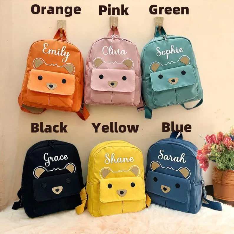 Embroidered Toddler Backpack Custom kids Backpack Personalized kids School Gift Personalized Backpack CustomW251113