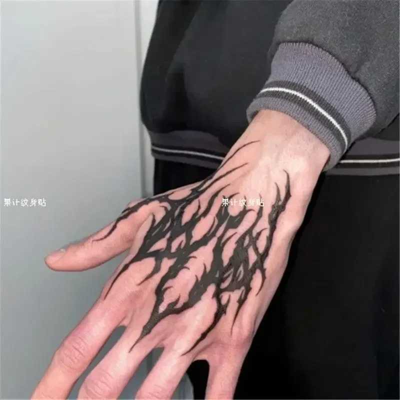 Scorpion Temporary Tattoo Stickers Men Women Hand Back Fake Tattoos Gothic Punk Persistent Tattoo Stickers Spider Tattoo StickersXJ25414
