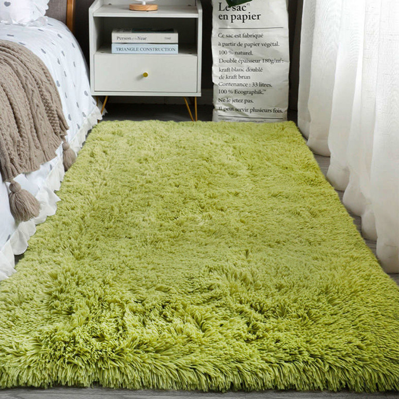 Carpet, Bedroom, Living Room, Bedside, Solid Color, High-end Feeling, Carpet, Floor Mat, Room Coffee Table, Floor Mat