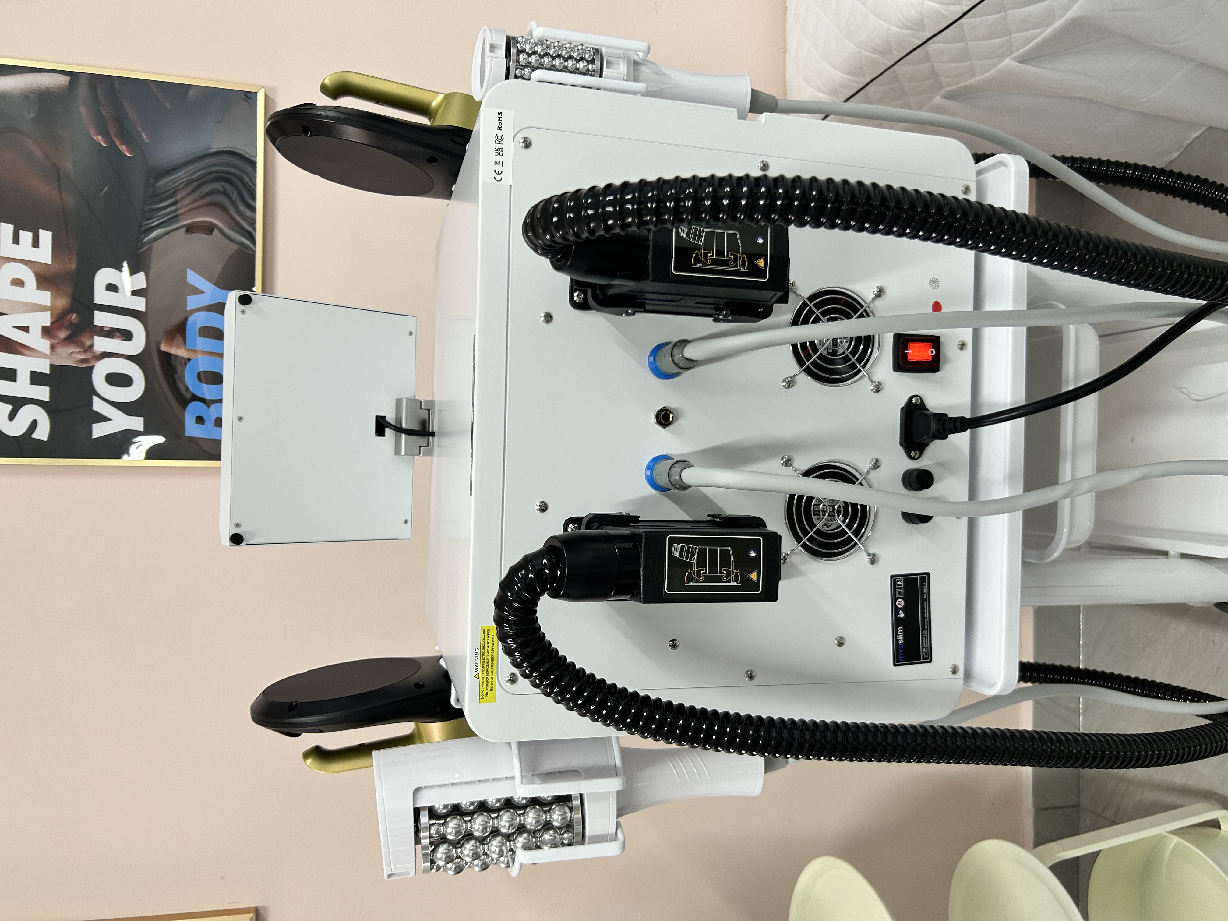 HOT Myoslim EMS Roller Device Body Sculpting Machine For Fat Reduction And Skin Tightening Professional Beauty Equipment For Salon Or Spa Use