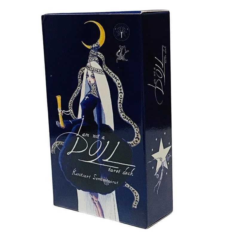 79pcs I Am Not A Doll Tarot Cards Psychological Oracle Deck with Vibrant Imagery for Future and Past C251114