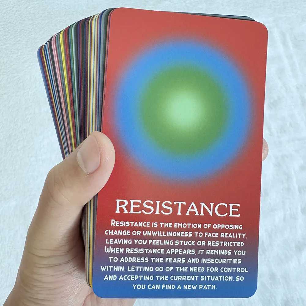 Emotions Insight Oracle Deck 56-Card for Self-Reflection Inner Peace Personal Growth Inner Strength Emotional Tarot Cards C251114