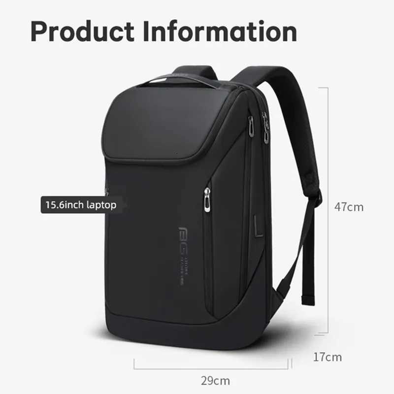 BANGE Waterproof Multi-Use Laptop Backpack For 156 Inch USB Charging Shockproof Business Briefcase Shoulder Bag For Man WomenW251113