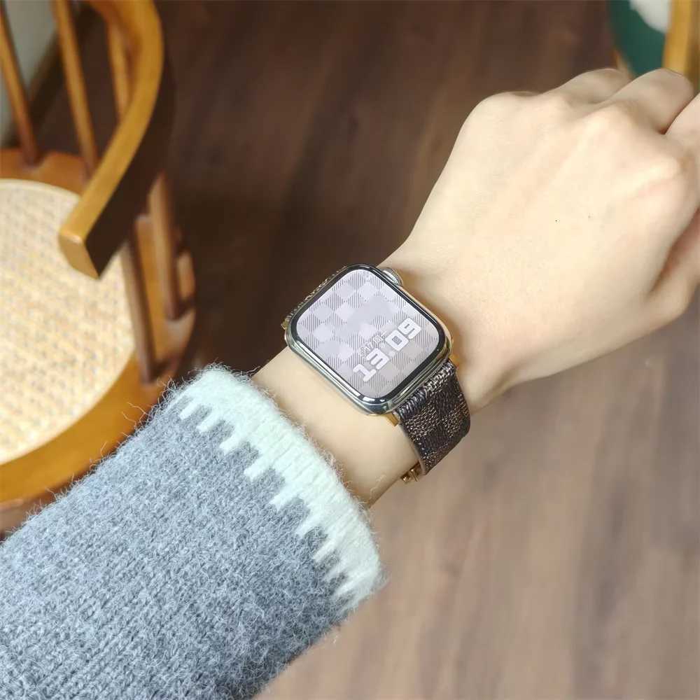 Leather Magnetic Strap For Watch tra 3 2 band 49mm 44 46 45mm 42mm 41 correa Bracelet iWatch Series 11 10 98765 SE Strap X251114