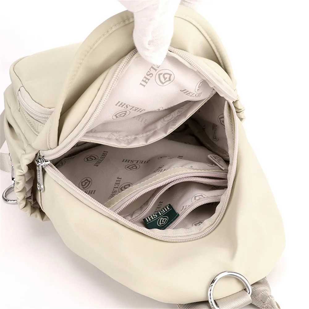 New Small Backpack for Women Girls Travel Large Capacity Rucksack Shoulder Chest Bag Casual Fashion DaypackW251113