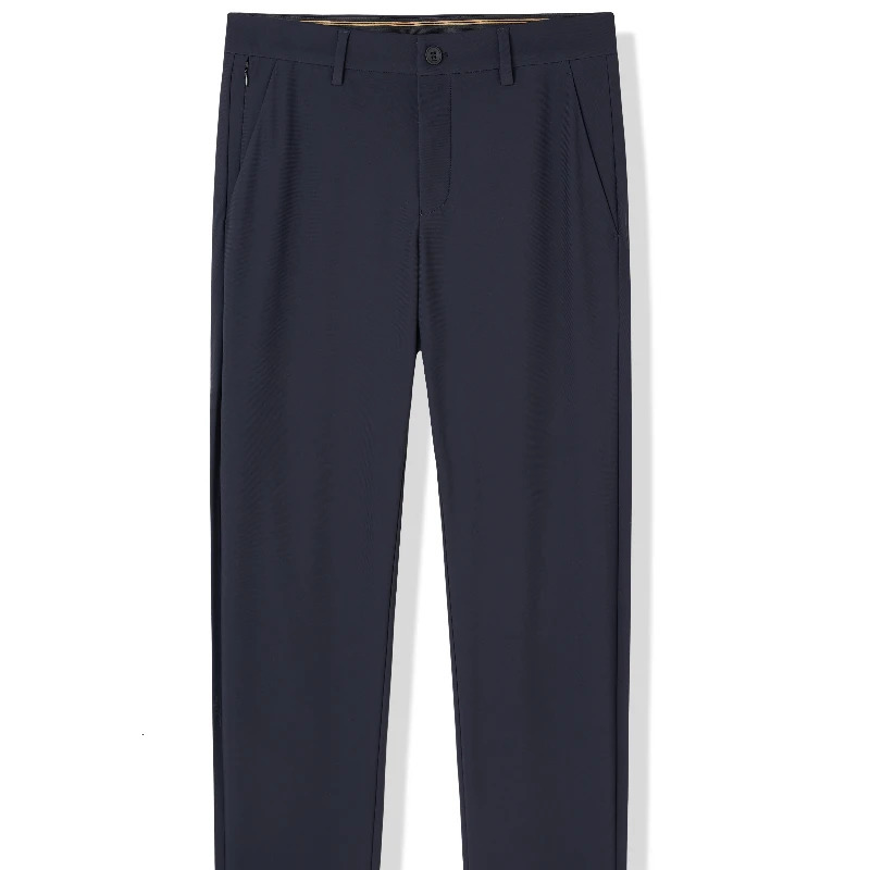 Mens thick autumn and winter business leisure high street mens pants including fashionable warm comfortable 250414Z