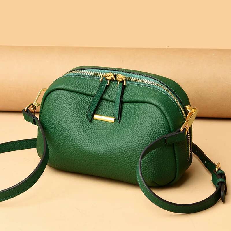 Brand Genuine Handbag Fashion Women Shoulder Crossbody Bag Designer Cow Leather Ladies Tote Female Messenger Sac