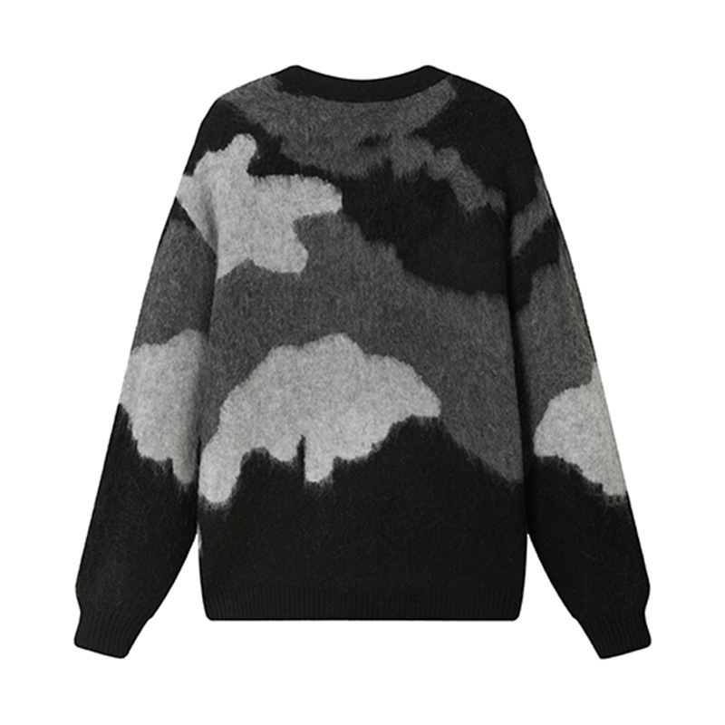 DA Mens Clothing XJ2605 Mens Thickened Autumn Winter Cardigan Sweater 241024