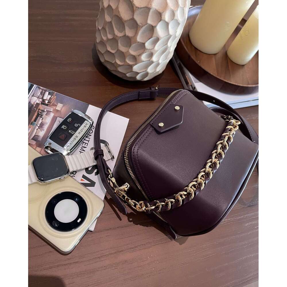 Women's Bags autumn and winter new CASE small square chain box bag, high-end, fashionable, versatile, single shoulder crossbody bag