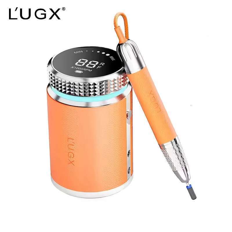 L'ugx Professional Drill, Waterproof 35000Rpm Brushless Drill Hine, Rechargeable Nail Efile For Acrylic Gel Nails