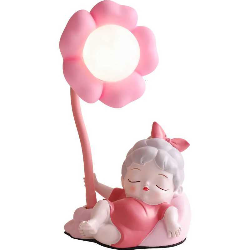 Cute teenage desk lamp bedroom bedside lamp luxurious romantic decoration bedroom cabinet night light M251114
