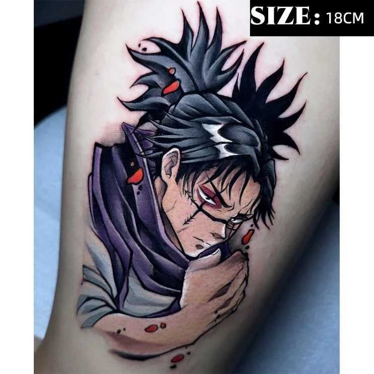 Jujutsu Kaisen Choso Temporary Tattoo Cartoon Waterproof Fake Tattoo Stickers Body Art Transfer TattooXJ25414