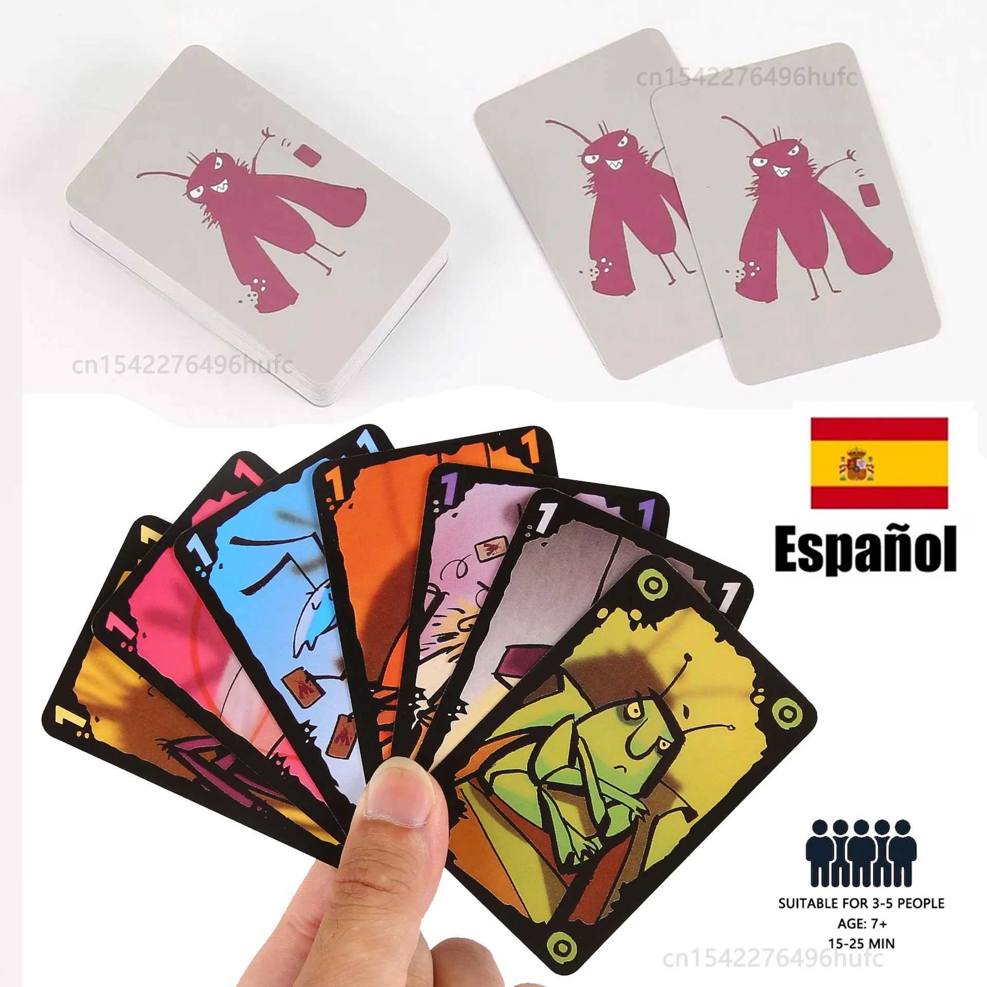 Spanish Version The Moth Cheats Card Game For Adults Children Enough Board Game Juego Cartas Family Games For Party Favor Gift C251114