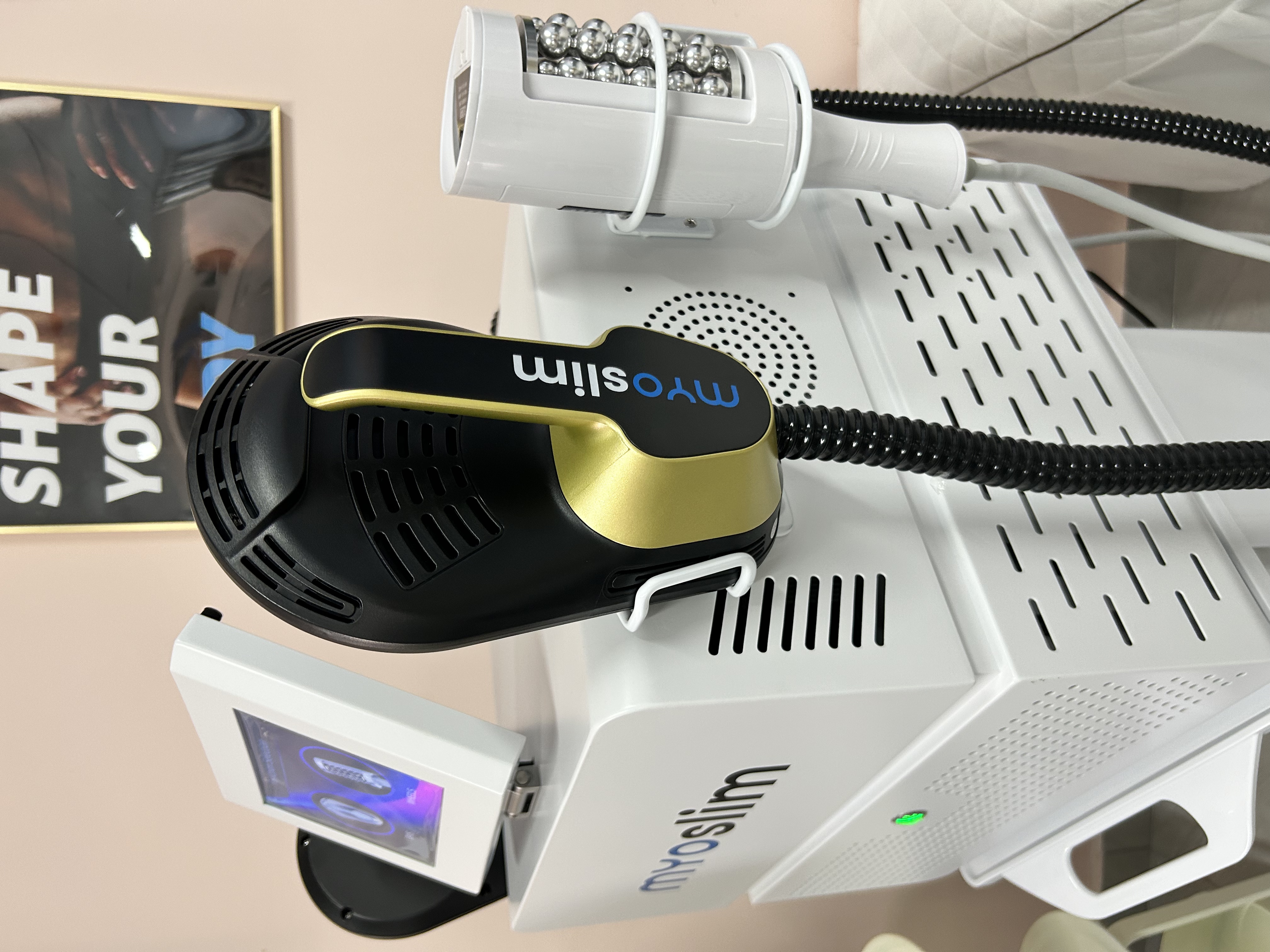 HOT Myoslim EMS Roller Device Body Sculpting Machine For Fat Reduction And Skin Tightening Professional Beauty Equipment For Salon Or Spa Use