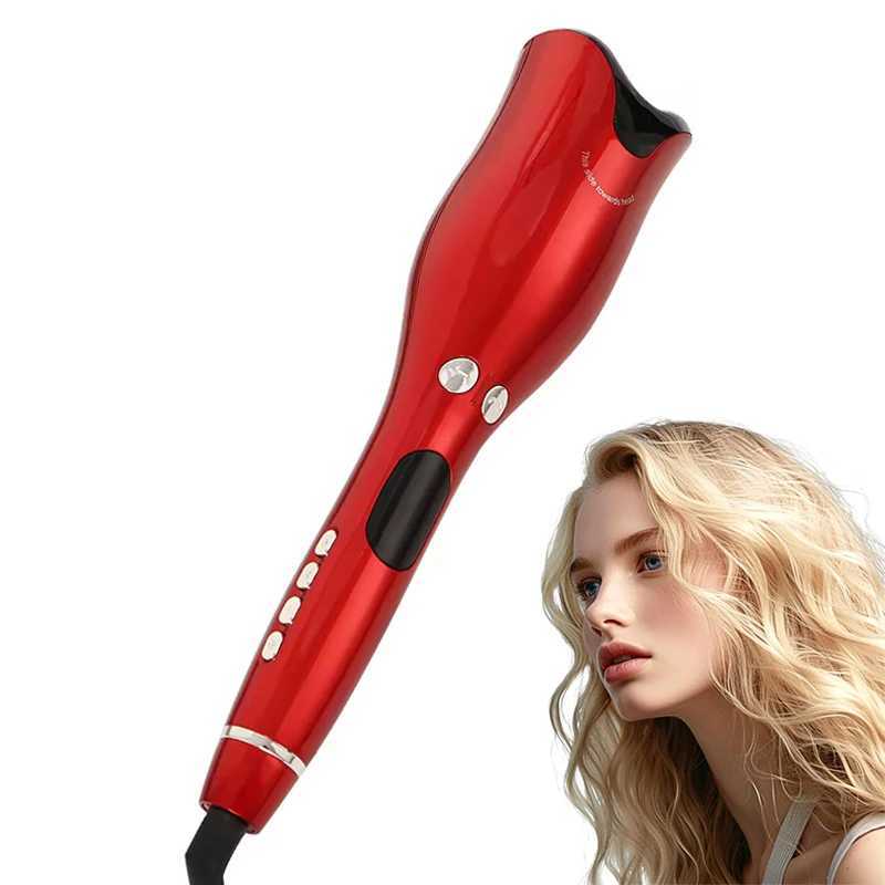 Professional Hair Curling Iron Spiral Electric Rotary Curler Lcd Multi-Function 360 Electric Curler Styling ToolsT251114