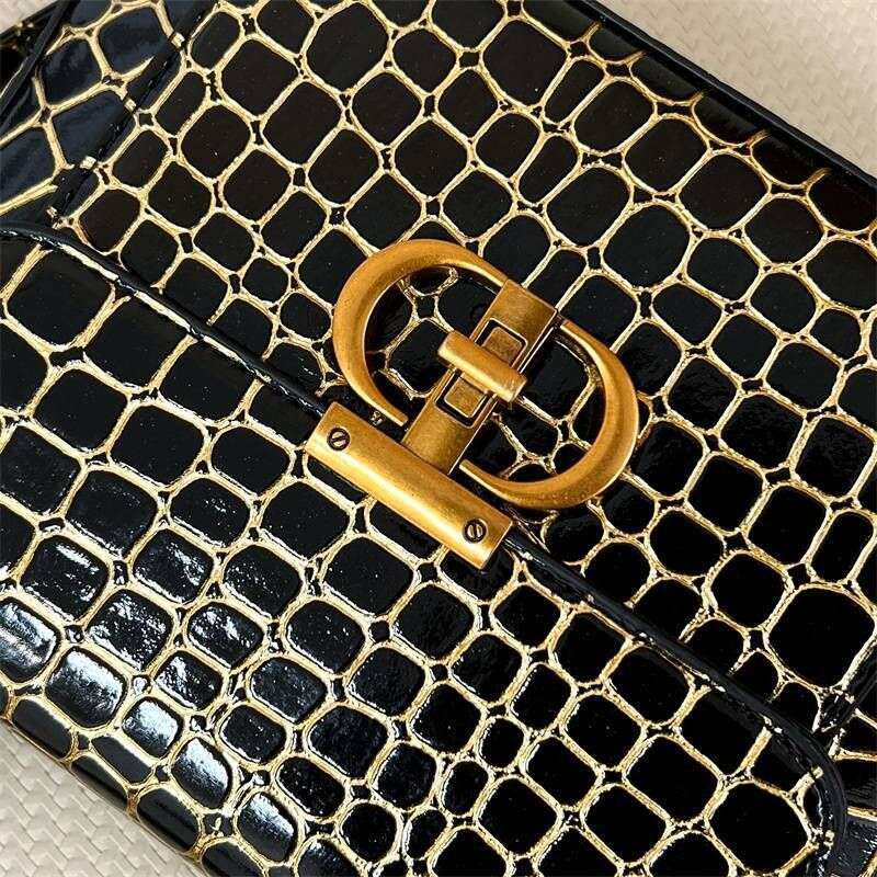 Classic Style Crocodile Pattern Women's Crossbody Bag, Shoulder Handbag, Daily Matching Gift Choice