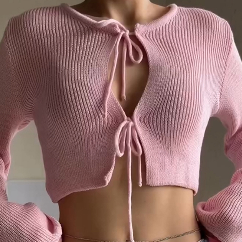 Casual Spring/Summer Women's Crewneck Pullover Versatile Holiday Wearable Sweater Tee---NBS051