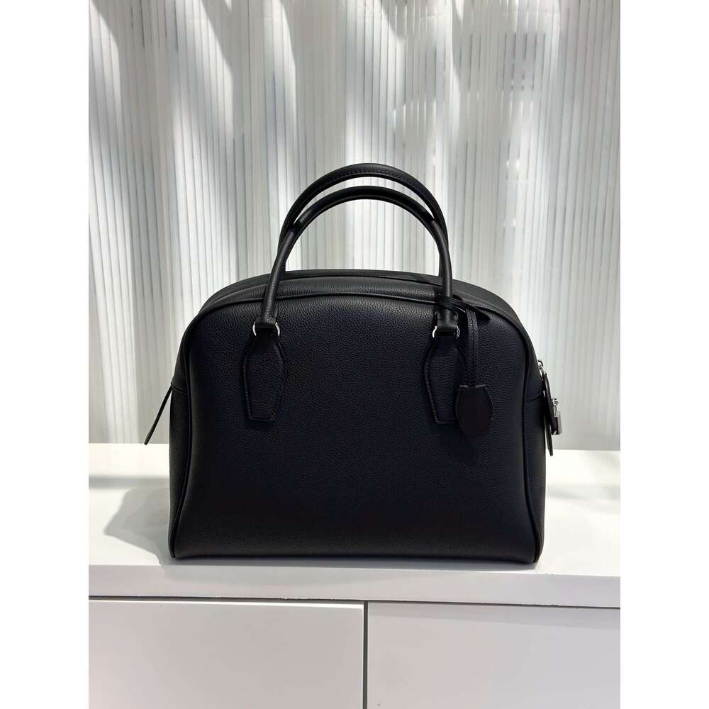 Women's Bags Boston Bowling High Quality Genuine Leather Large Capacity Handbag New briefcase Single Shoulder Diagonal Cross Bag for Women