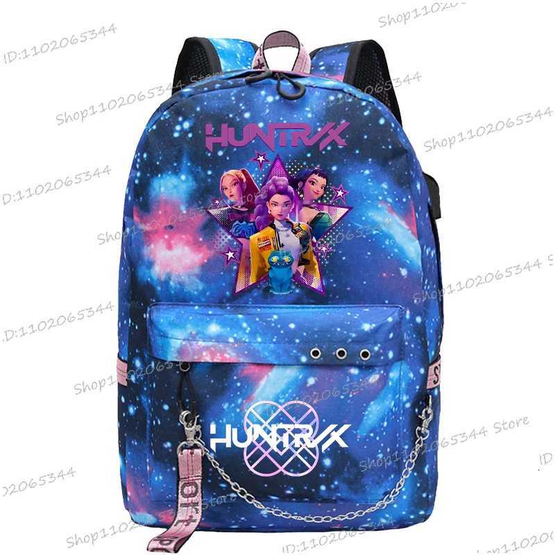 hip hop Anime Cartoon School Backpack Women girls bagpack Large Capacity Laptop Bags Teeneger Cartoon SchoolbagsW251113