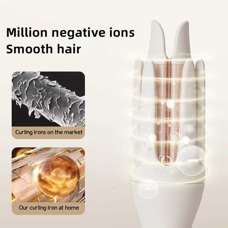 XUMTOM Automatic Hair Curler 32MM Auto Rotating Ceramic Hair Roller Professional Curling Iron Curling Wand Hair WaverT251114