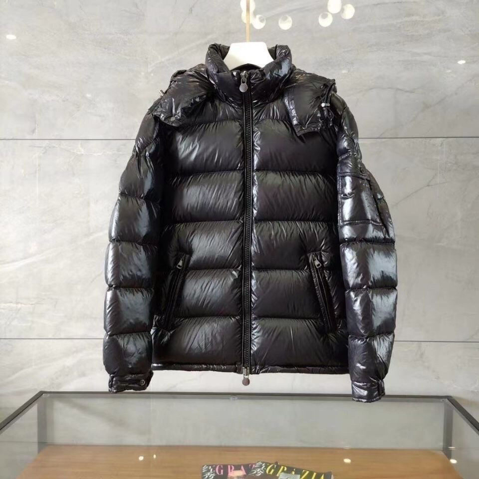 Mens Designer Jackets Winter Jacket Puffer Jacket Hooded down jacket puffer leather zipper Windbreakers Thick warm Coats Outwear parkas men designer clothes S-5XL