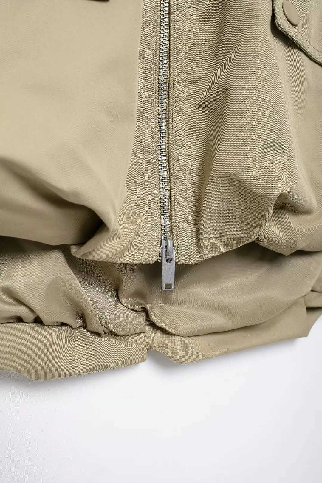 European and American style 2024 autumn new womens loose round neck strapless vest jacket straight leather street style setXJ250414