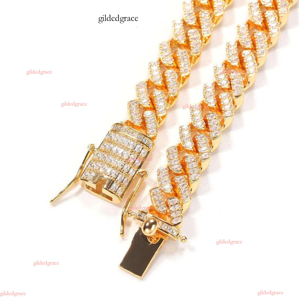 8mm/10mm/12mm/14mm/16mm Miami Cuban k Chain Stainless Steel Mens 14K Gold Chains High Polished Punk Curb Necklaces NO3