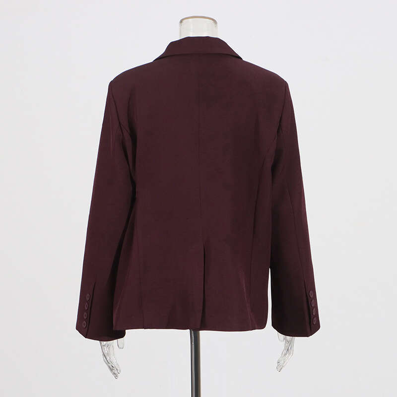 Designer Versatile Ladies' Loose Fit Australian Suit Jacket - Innovative Lace-Up Feature for a Modern Look in 2025