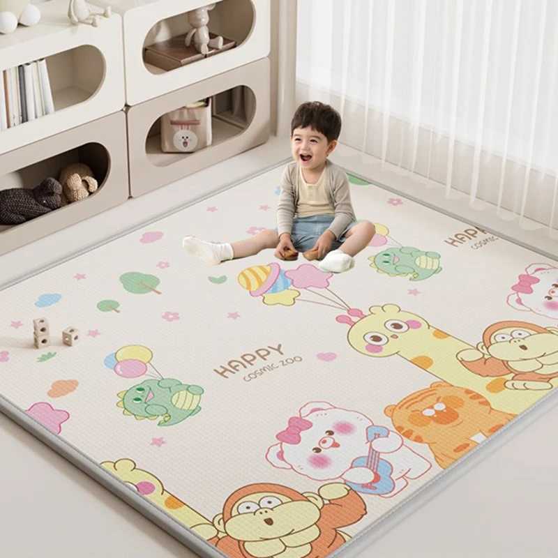 Large size thick baby crawling game mat EPE environmentally friendly folding carpet game mat childrens safety mat childrens carpet game mat S25414