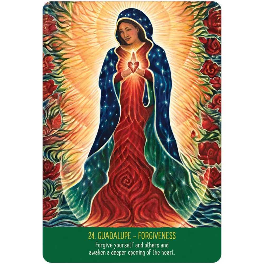 104cm X 73cm Infinite Wisdom of The Chakras Oracle Cards 42 Chakra Color Themed Cards C251114