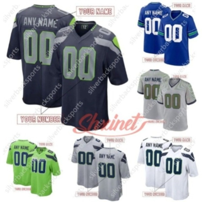Football 2025 Rivalries Jerseys Cooper Kupp Darnold Smith-Njigba Walker III Any Name Number Embroidered Letter Number Best 876544