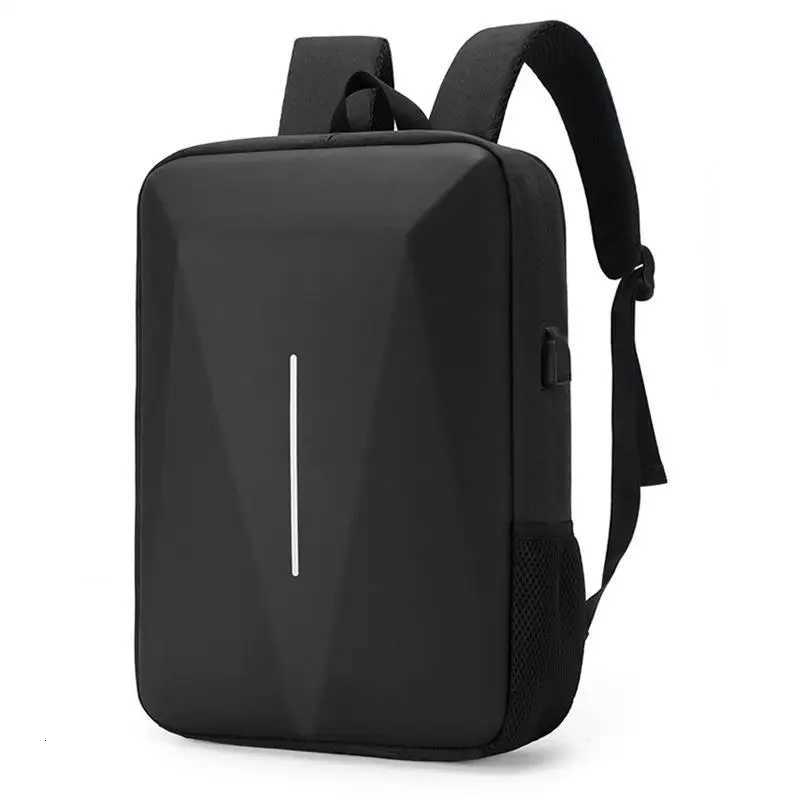 New Pc Hard Shell Men Fashion Backpack Casual Lightweight Business Backpack With Large Capacity Waterproof And Cool Travel BagW251113