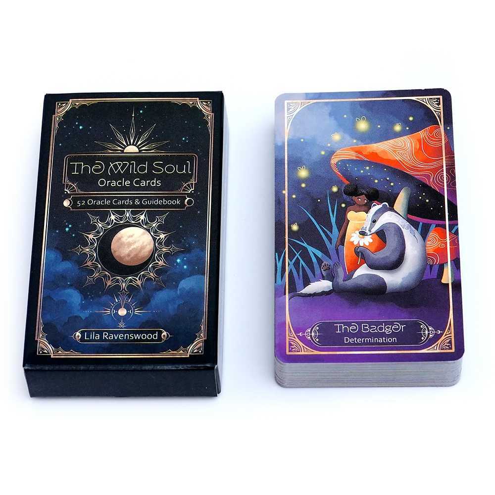 The Wild Soul Oracle Cards Tarot Deck Full English Version Oracles Deck Board Game Party Desktop Toy Family Party Game C251114