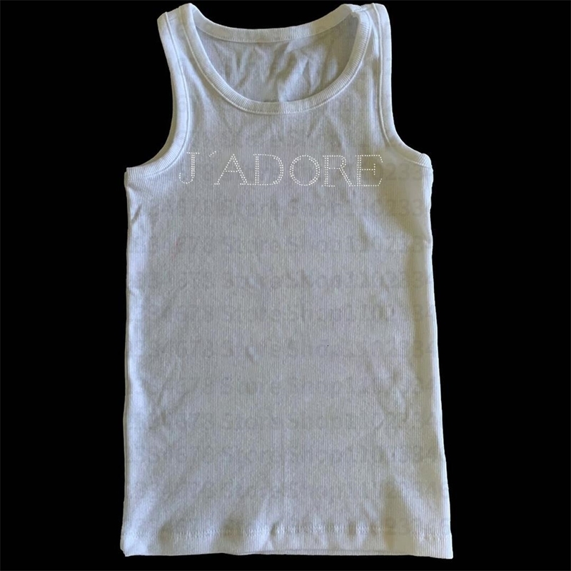Vintage Punk Rhinestone Letter Gothic Streetwear Short Sleeve T Shirts Y2k Style Tank Top Y2k Style T Shirts Women Summer Tops 250411