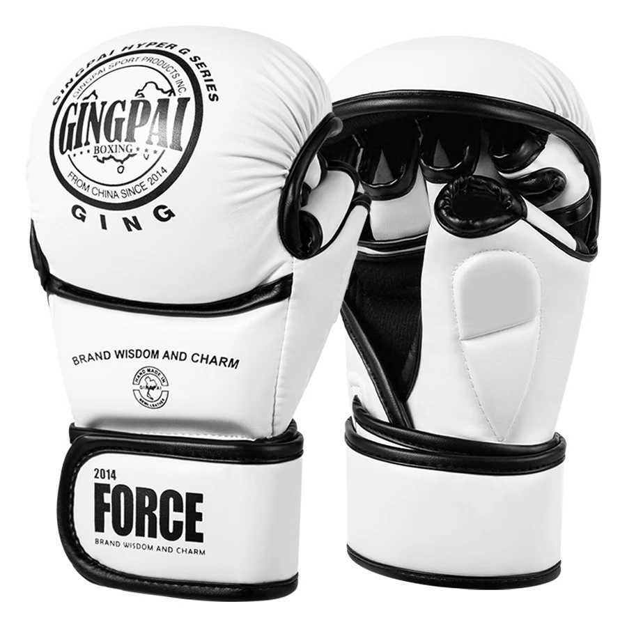 MMA Gloves Open Palm Sparring Grappling MittsMartial Arts for Men WomenCombat SportsMMA Boxing Muay Thai Kickboxing L251114
