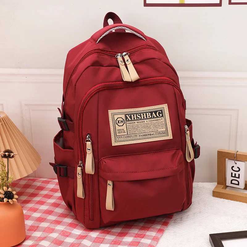 2025 New Backpack for Girls Large Capacity for Boys Middle School High School Elementary Grades 4-6 College Students Travle BagW251113