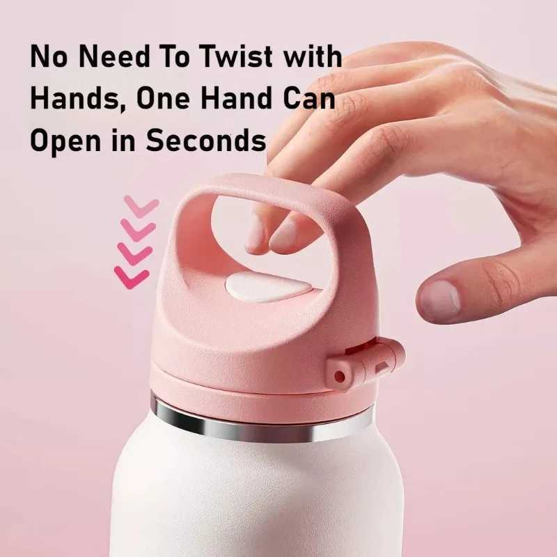 Stainless Steel Portable Water Bottle Leakproof Sports Cup for Outdoor Cycling Hiking Gym Travel Halloween Christmas Gift C251114