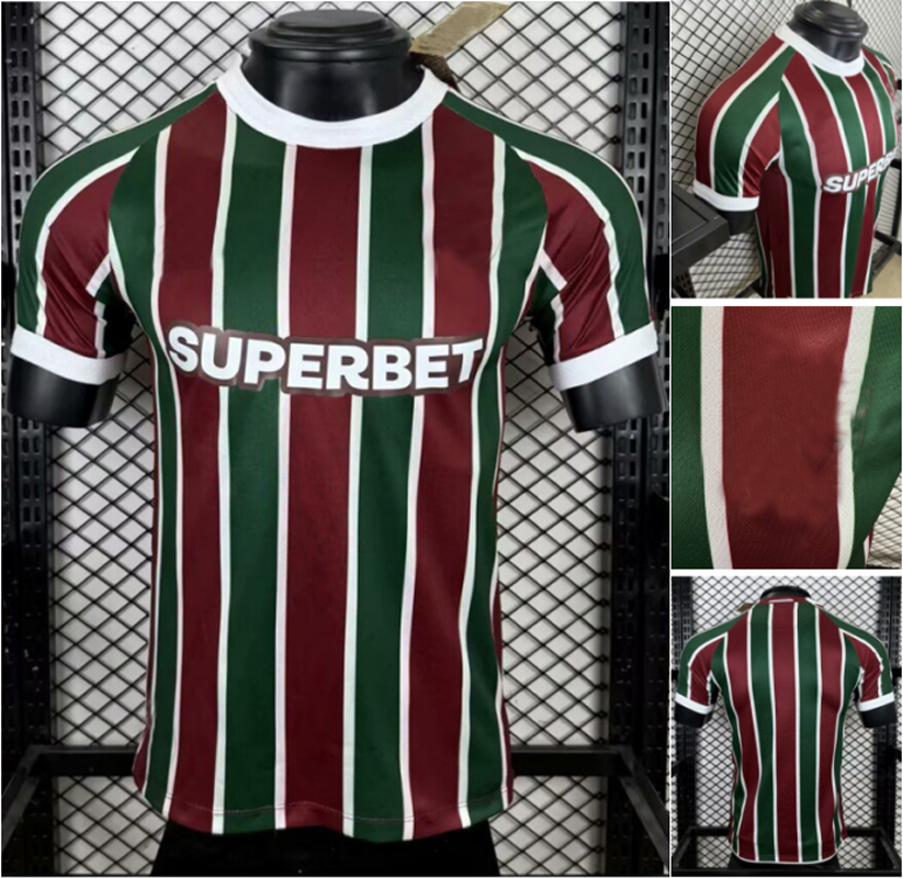 2025 2026 Fluminense Soccer Jerseys 25 26 home away FC MARCELO ALAN NINO FELIPE MELO MANOEL PH GANSO football shirt KENO FRED MARRONY T.SILVA men kids set uniforms