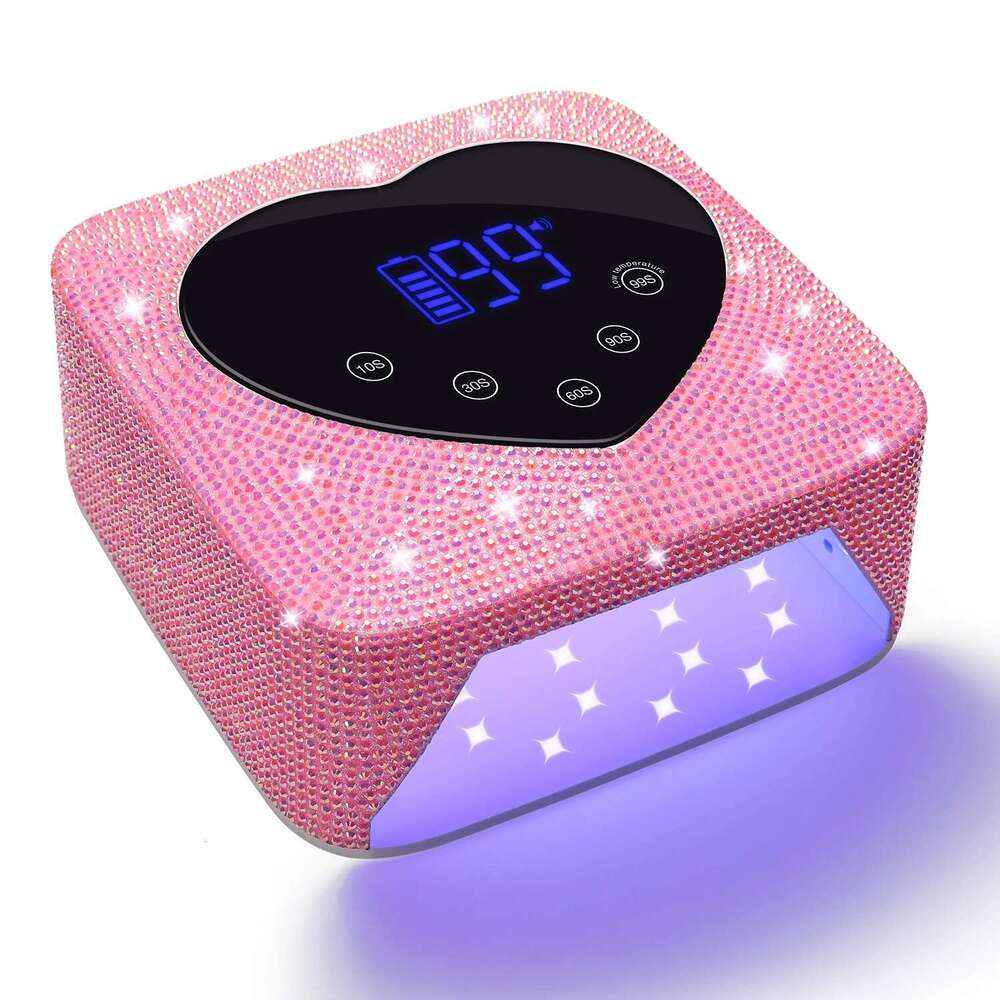 Rechargeable With Battery Cordless Gel Polish Dryer Pedicure Hine Light For Nails Wireless Nail UV LED Lamp