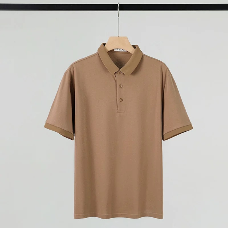 Quality Brand Pony embroidery polos shirts Men's polo shirts designer Graphic T-Shirt Business standing collar cotton fashion mens women polo